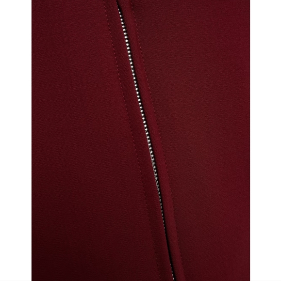 APL The Perfect Wool Bomber In Burgundy Size Small - Picture 9 of 10